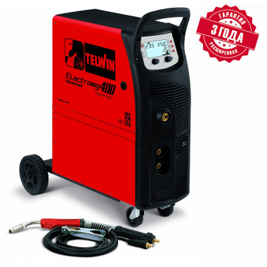 Сварочный полуавтомат TELWIN ELECTROMIG 400 SYNERGIC 400V (816090)
